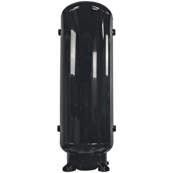 Industrial Air Receiver Tank 120 Gallon Vertical ASME 24in Diameter with Lift Hook