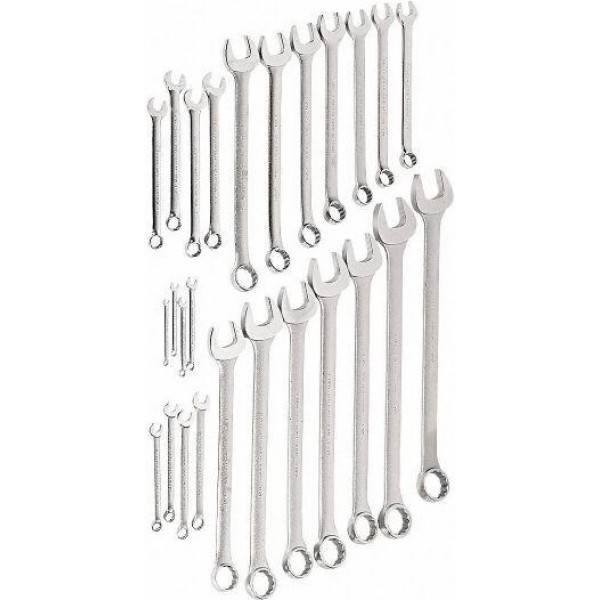 Proto 26 Piece Satin Combination ASD Wrench Set-12 Point