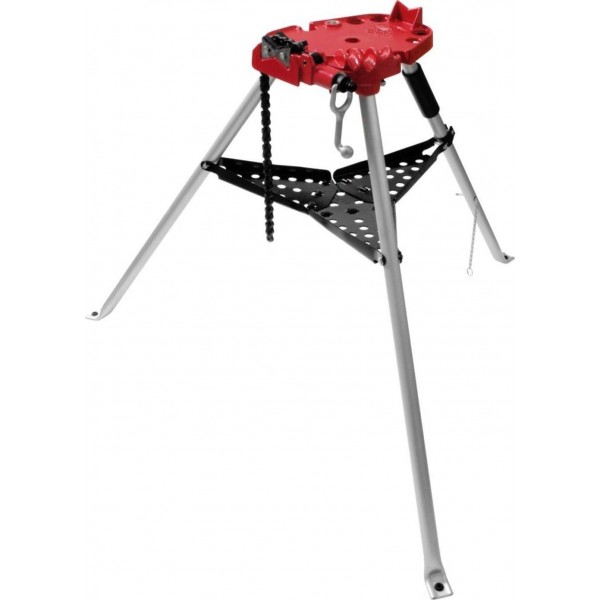 Reed Mfg Tripod Pipe Vise For Plastic with Aluminum Legs R450PAL (04456)