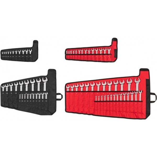 Tekton Stubby/Standard Combination Wrench Set (1/41-1/4 Inch, 6-32 mm)