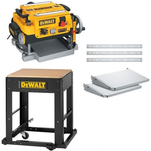 DEWALT Thickness Planer 13in 2 Speed 3 Knife with Mobile Stand