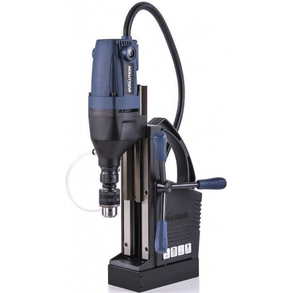 Evolution Power Tools 1-1/8 in Industrial Magnetic Drill with Carry Case