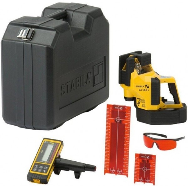 Stabila LA 180 Layout Laser Level Set