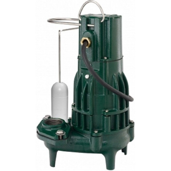 Zoeller Company Waste-Mate Series Submersible Automatic Explosion Proof 1/2HP 115V High Head Sewage Pump
