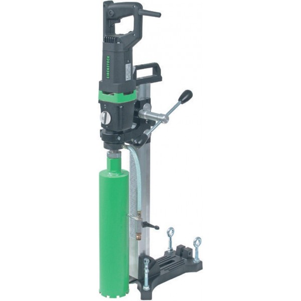 CS Unitec 120V 2-Speed Wet Hand Held Core Drill for Concrete with Anchor/Vacuum Stand