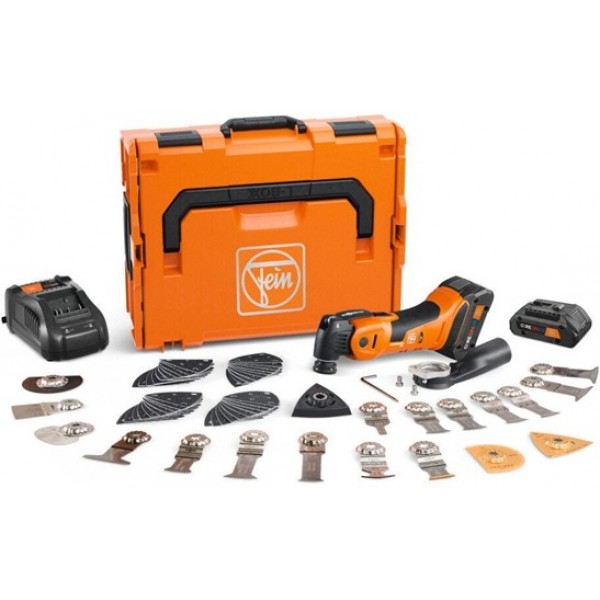 Fein Ampshare Multimaster Multi-Tool 700 Max Top Set 18V 4Ah 68pc