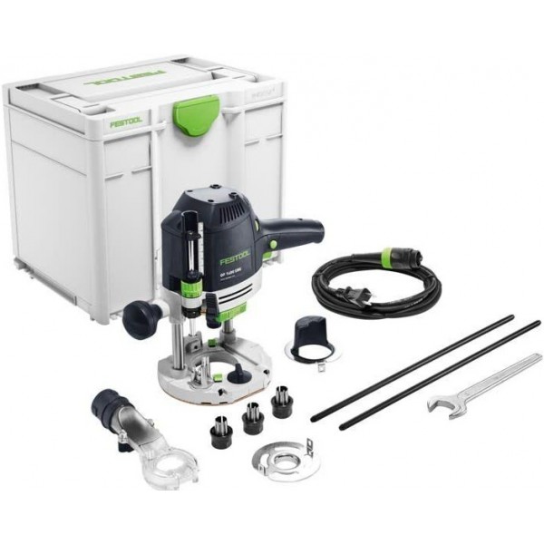 Festool 2 3/4in OF 1400 EQ-F-Plus Plunge Router with Systainer3