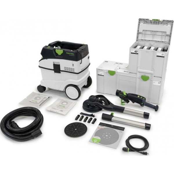 Festool PLANEX LHS 2 225/CT 36AC/STF-IP 225 Millimeter Corded Drywall Sander Set