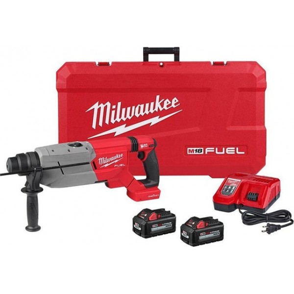 Milwaukee M18 FUEL 1 1/4 SDS Plus D Handle Rotary Hammer Kit with ONE KEY