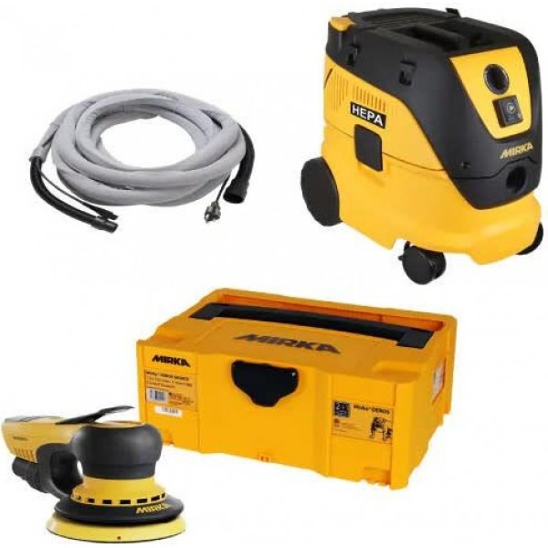 Mirka 5in 5mm Orbit Sander Electric Dust Free Basic System