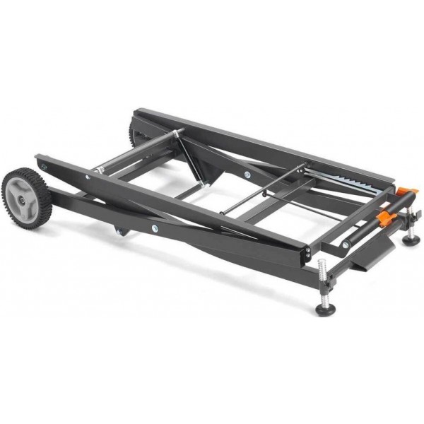 Husqvarna Construction Adjustable Rolling Stand for Premium TS70/TS90 Tile Saw