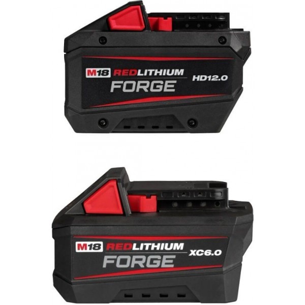 Milwaukee M18 REDLITHIUM HD12.0 Battery Pack & XC6.0 Battery Pack Bundle